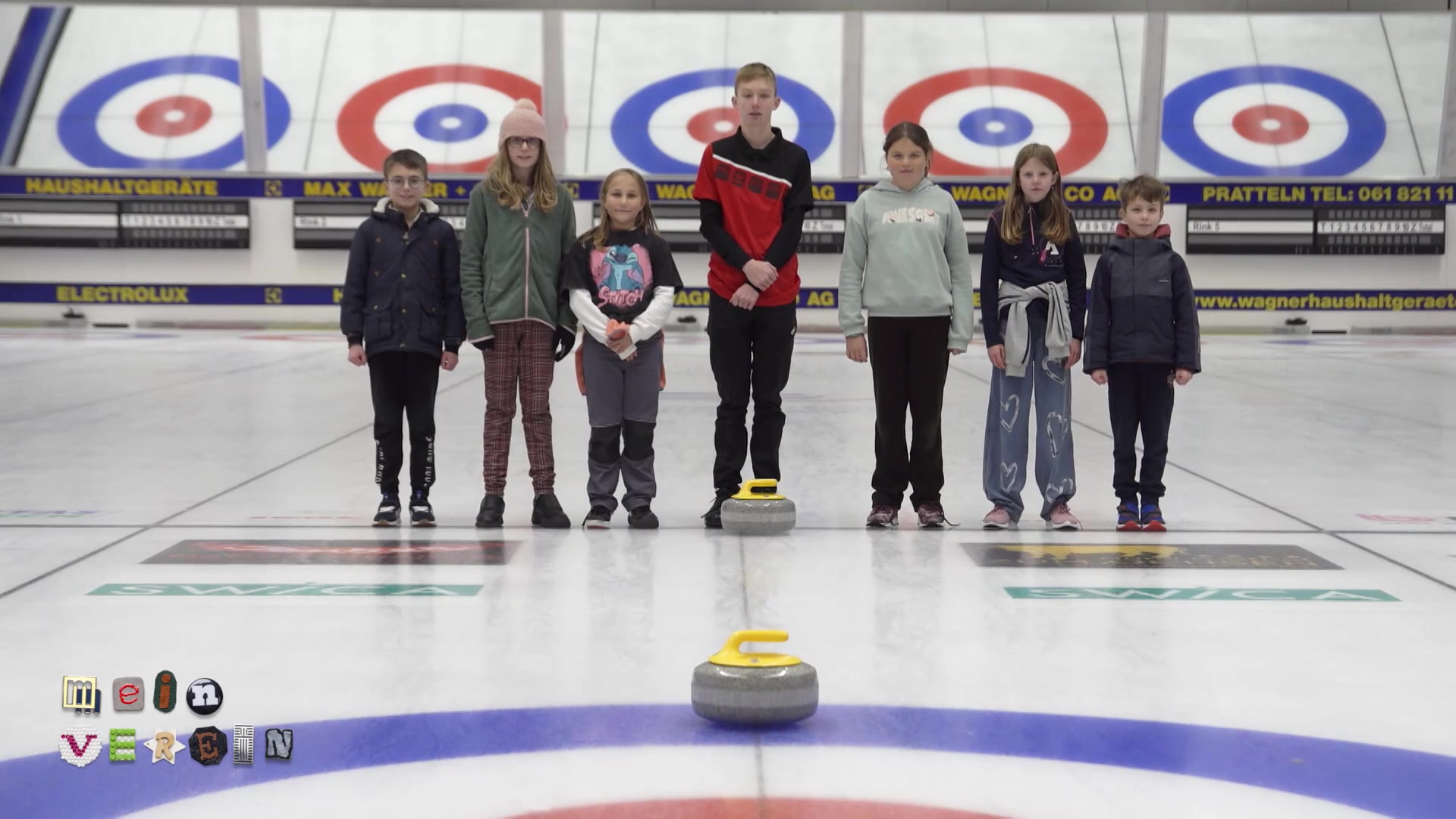 Auf dem Glatteis im Curlingzentrum Region Basel