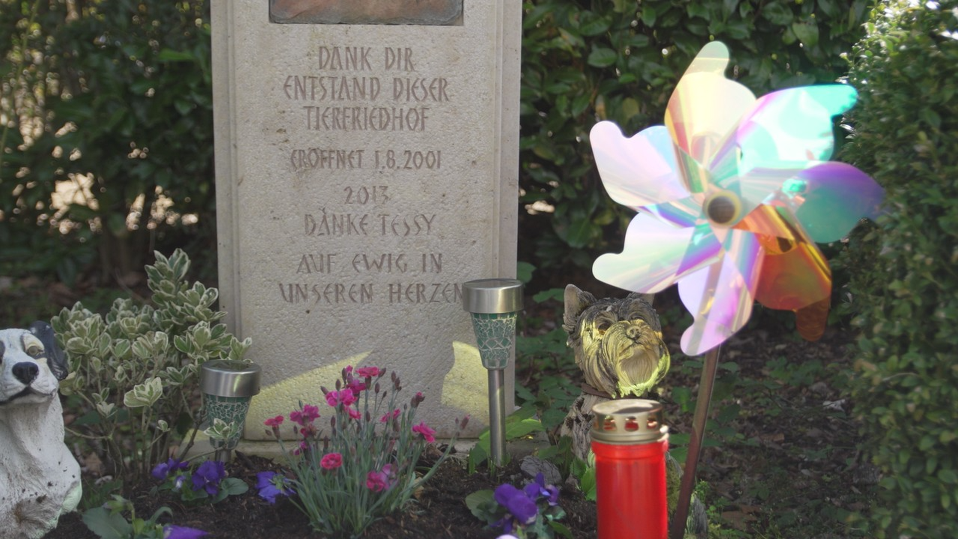 Tierfriedhof - ein Ort der Erinnerung