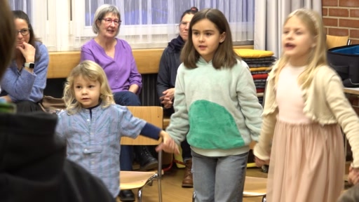 Kinder bereiten sich auf das Eidgenössische Jodlerfest in Basel vor
