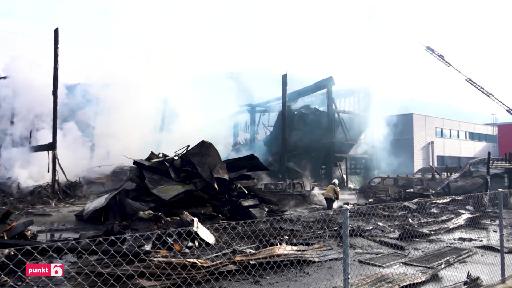 Grossbrand in Bubendorf führt zu starkem Rauch