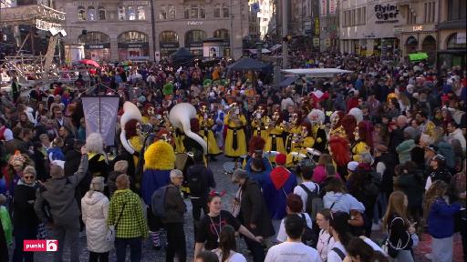 Bei der Kinderfasnacht kommen die Binggis auf ihre Kosten
