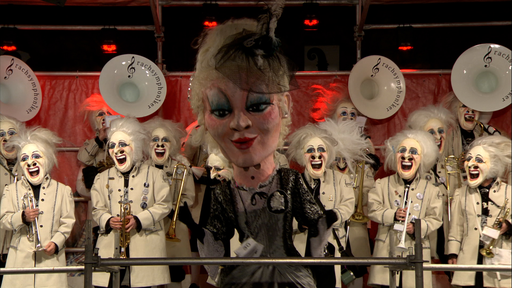 Die Grachsymphoniker schränzen auf dem Marktplatz