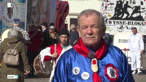 Das Wetter - Fasnachtsmittwoch bei strahlendem Sonnenschein
