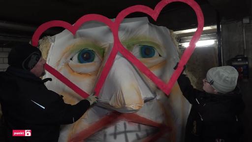 Harte Arbeit beim Chluri bauen in Sissach