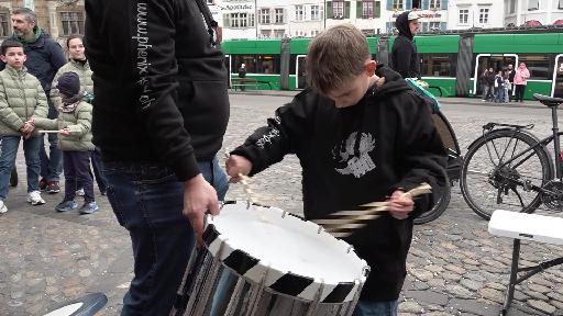 Ein erstes Mal Fasnachtsluft schnuppern
