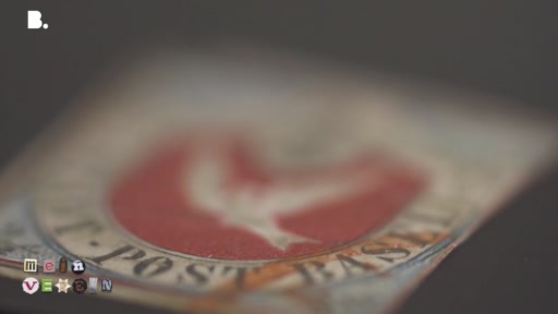 Das Basler Dybli, erste farbige Marke der Welt