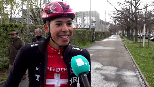 Diego Casagrande trainiert für den Profisport als Velorennfahrer