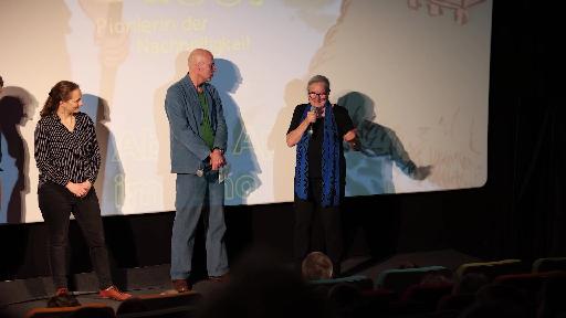 Begeisterung an der Kinopremiere von «Barbara Buser - Pionierin der Nachhaltigkeit»