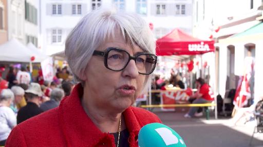 Bundesrätin Elisabeth Baume-Schneider besucht Liestal
