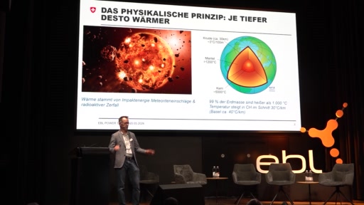 Power Talk zum Thema «Geothermie in der Schweiz