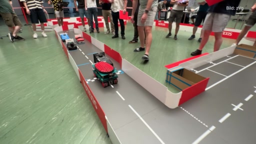 Ein Super Mario Kart Rennen an der FHNW