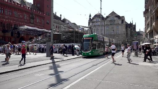 Ab morgen bleibt die Basler Innenstadt für zehn Wochen tramfrei
