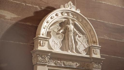 Die verborgene Gruft von Christoph und Margarethe Merian