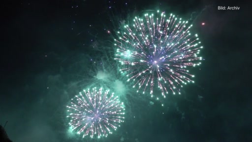 Trotz Hitze und Trockenheit: Das offizielle Feuerwerk findet statt