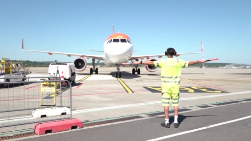Telebasel checkt ein: Die Marshaller des Euroairports