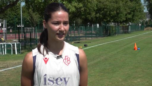 Romina Gagliano, die jüngste Spielerin des FCB, hat grosse Ambitionen 
