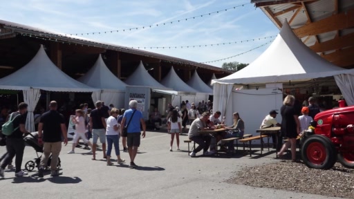 Französische Spezialitäten am Agrogast-Markt in Hagenthal