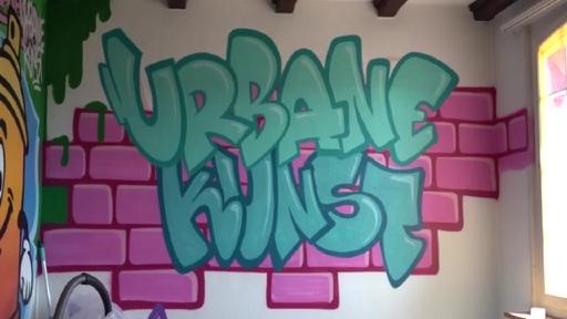 Bottmiger Villa wird zur Graffiti-Leinwand