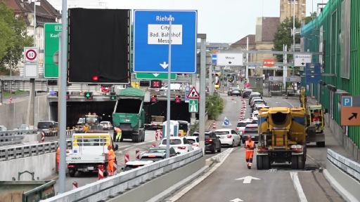 Bauarbeiten auf der Osttangente beginnen