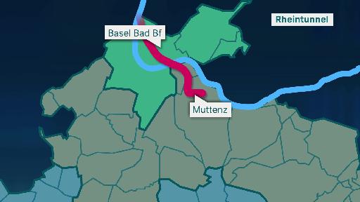 Beide Basel kämpfen für ihre Verkehrsprojekte