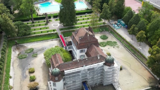 Sanierungen beim Schloss Bottmingen