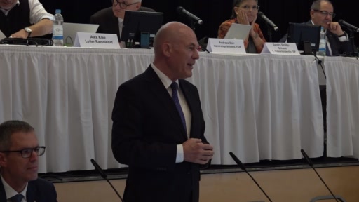 Anton Lauber verabschiedet sich von der Regierung