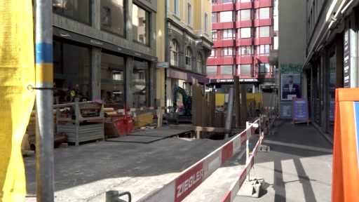 Die Baustelle in der Stänzlergasse sorgt bei den Gastronomiebetrieben für Unmut