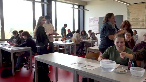 530 Schülerinnen und Schüler erleben Spitzentechnologie und Zukunftsthemen