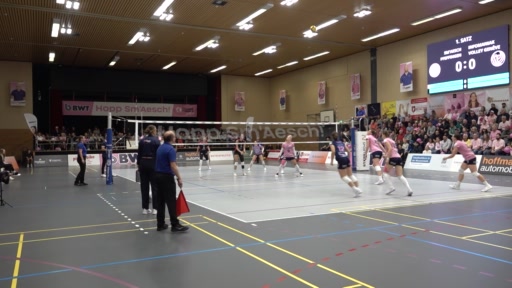 Sm'Aesch gewinnt das erste Heimspiel