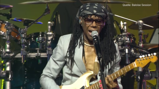 Nile Rodgers begeistert an der Baloise Session